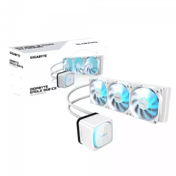 GIGABYTE EAGLE 360 ICE 360 mm Prozessor All-in-One Flüssigkeitskühler 12 cm Weiß 1 Stück