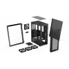 ENDORFY Ventum 400 ARGB ATX PC-Gehäuse - Schwarz, gehärtetes Glas, 4x Stratus 120 PWM ARGB Lüfter, ARGB & PWM Controller, USB-C