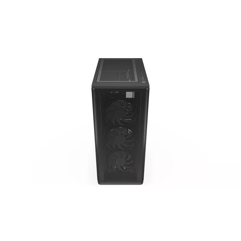 ENDORFY Ventum 400 ARGB ATX PC-Gehäuse - Schwarz, gehärtetes Glas, 4x Stratus 120 PWM ARGB Lüfter, ARGB & PWM Controller, USB-C