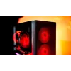 ENDORFY Ventum 400 ARGB ATX PC-Gehäuse - Schwarz, gehärtetes Glas, 4x Stratus 120 PWM ARGB Lüfter, ARGB & PWM Controller, USB-C