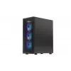 ENDORFY Ventum 400 ARGB ATX PC-Gehäuse - Schwarz, gehärtetes Glas, 4x Stratus 120 PWM ARGB Lüfter, ARGB & PWM Controller, USB-C