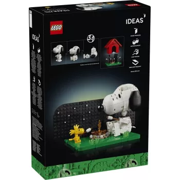 LEGO Ideas 21368 Peanuts Snoopys Hundehütte 1327-teiliges Bauset