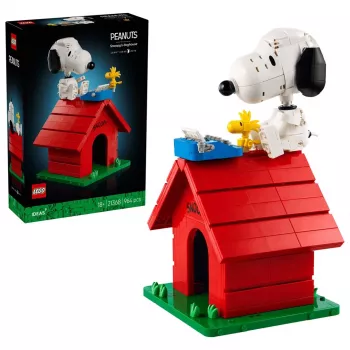 LEGO Ideas 21368 Peanuts Snoopys Hundehütte 1327-teiliges Bauset