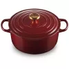 Le Creuset Signature Round Roaster 26cm 5,3L emailliertes Gusseisen Rhône 21177269494441
