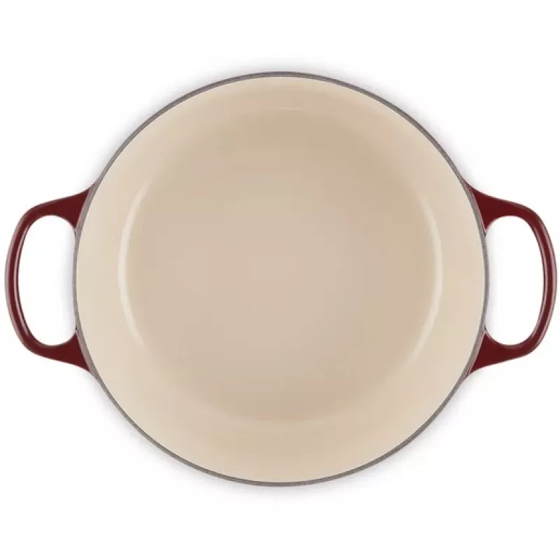 Le Creuset Signature Round Roaster 26cm 5,3L emailliertes Gusseisen Rhône 21177269494441