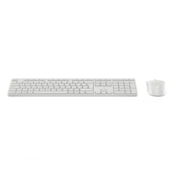 HP 495C Multi-Device Dual-Mode Wireless Keyboard and Mouse Combo White BE1M6AA#ABD
