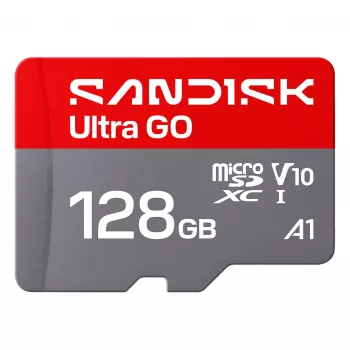 SanDisk Ultra GO microSDXC 128GB UHS-I A1 V10 190MB/s SDSQUGN-128G-GN6MN