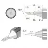 iFixit FixHub Lötspitze Messer 1,4mm IF145-842-1 Silber