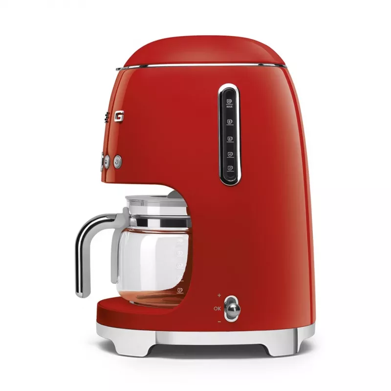 Smeg DCF02RDEU 50's Style Filterkaffeemaschine 10 Tassen 1,4 l Rot