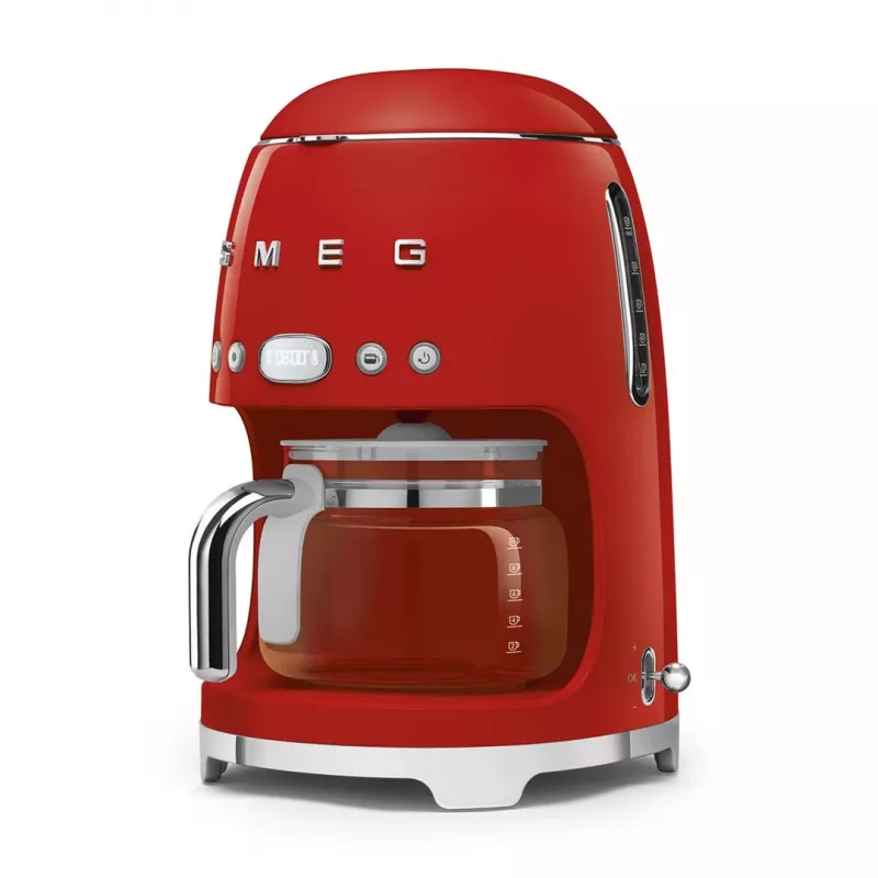 Smeg DCF02RDEU 50's Style Filterkaffeemaschine 10 Tassen 1,4 l Rot
