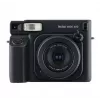 FUJIFILM instax WIDE 400 Sofortbildkamera — Breitformat 62×99 mm Abzüge, eingebauter Blitz, schwarz, 16975362
