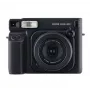 FUJIFILM instax WIDE 400 Sofortbildkamera — Breitformat 62×99 mm Abzüge, eingebauter Blitz, schwarz, 16975362