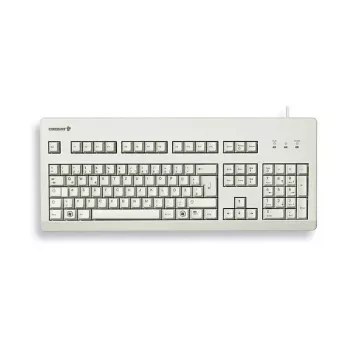 CHERRY G80-3000 Mechanische Tastatur G80-3000LXCEU-0 MX Brown Full-Size US/International PS/2+USB Hellgrau