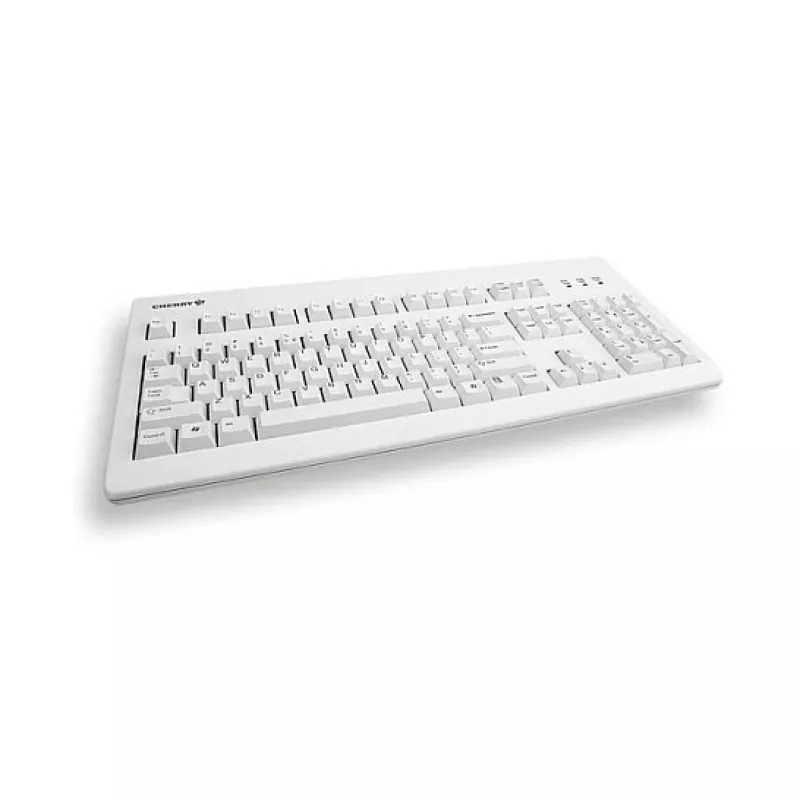 CHERRY G80-3000 Mechanische Tastatur G80-3000LXCEU-0 MX Brown Full-Size US/International PS/2+USB Hellgrau