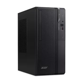 Acer Veriton S2 VS2735GT Mid Tower Desktop PC - Intel Core Ultra 5 225 - 16 GB DDR5 - 512 GB NVMe SSD - Integrierte Intel Grafik - Wi-Fi 6E - Windows 11 Pro - Schwarz