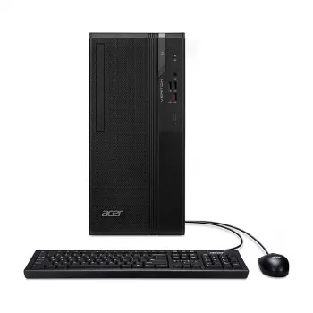 Acer Veriton S2 VS2735GT Mid Tower Desktop PC - Intel Core Ultra 5 225 - 16 GB DDR5 - 512 GB NVMe SSD - Integrierte Intel Grafik - Wi-Fi 6E - Windows 11 Pro - Schwarz