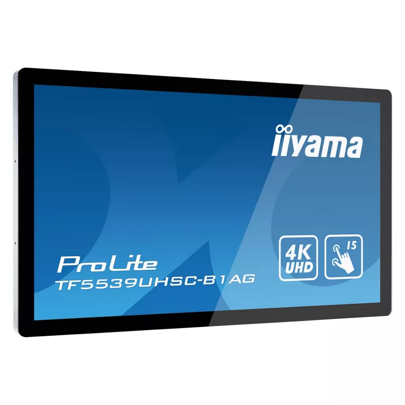 Iiyama ProLite TF5539UHSC-B1AG 55 Zoll 4K UHD PCAP 50-Touch IPS LED Monitor Schwarz