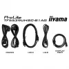 Iiyama ProLite TF5539UHSC-B1AG 55 Zoll 4K UHD PCAP 50-Touch IPS LED Monitor Schwarz