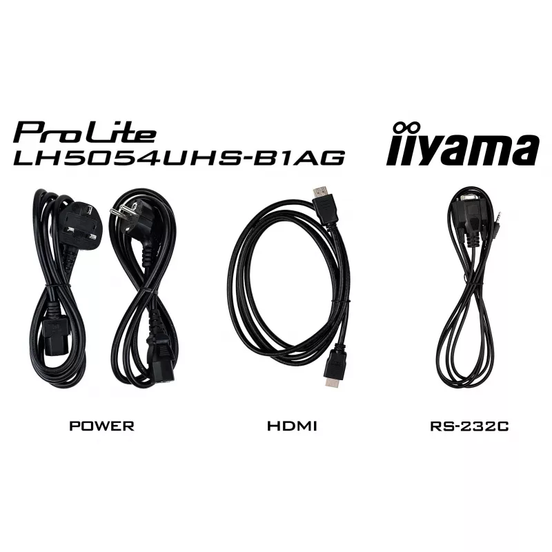 Iiyama ProLite LH5054UHS-B1AG 50 Zoll 4K UHD VA Commercial Signage Display 24/7 Android