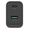 Conceptronic ALTHEA20B45 45W GaN USB-C PD & USB-A QC 3.0 Dual-Port Wandladegerät Schwarz