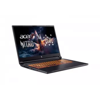 Acer Nitro V 17 AI ANV17-61 Gaming Laptop, 17,3 inch QHD 165Hz, AMD Ryzen AI 7 350, 16GB DDR5, 1TB PCIe SSD, NVIDIA GeForce RTX 5060, Windows 11 Pro, Obsidian Black