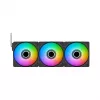 Thermaltake CT120 EX INFINITY ARGB Sync 3Pack Lüfter 120mm Schwarz