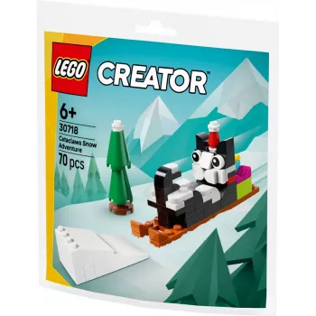 LEGO Creator 30718 Cataclaws Snow Adventure Polybag 60-teiliges 3-in-1 Bauset