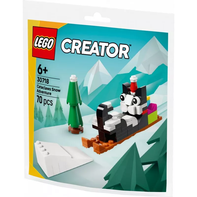 LEGO Creator 30718 Cataclaws Snow Adventure Polybag 60-teiliges 3-in-1 Bauset