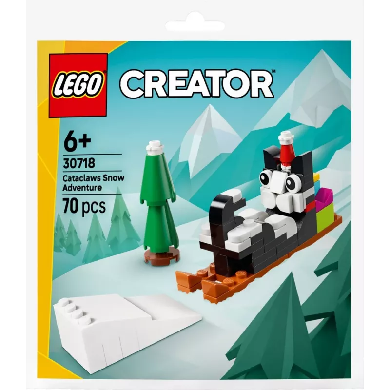 LEGO Creator 30718 Cataclaws Snow Adventure Polybag 60-teiliges 3-in-1 Bauset