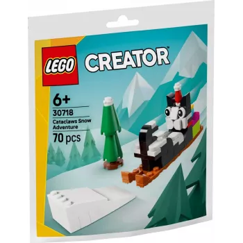 LEGO Creator 30718 Cataclaws Snow Adventure Polybag 60-teiliges 3-in-1 Bauset