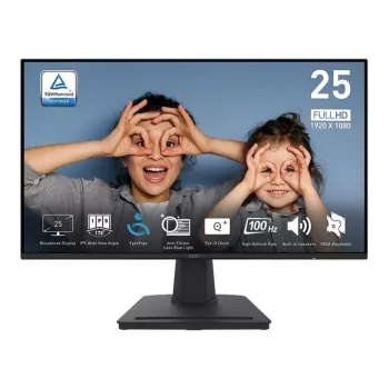 MSI PRO MP252 24.5 inch Full HD IPS 100Hz Business Monitor - Schwarz