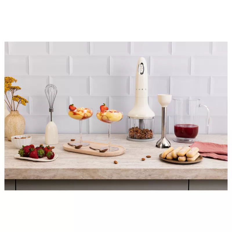 SMEG HBF03CREU Stabmixer 700W Creme