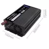 Qoltec Intelligent Professional Monolith Batterieladegerät für LiFePO4 AGM GEL SLA Batterien | 40A | 12V