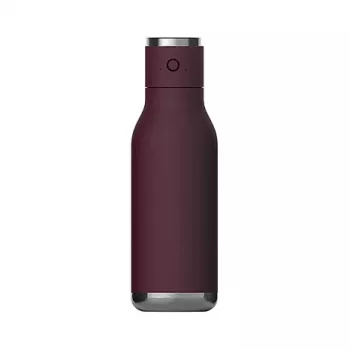 ASOBU Wireless Beat Isolierflasche aus Edelstahl mit Bluetooth-Lautsprecher 0,5 L Rot