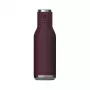 ASOBU Wireless Beat Isolierflasche aus Edelstahl mit Bluetooth-Lautsprecher 0,5 L Rot