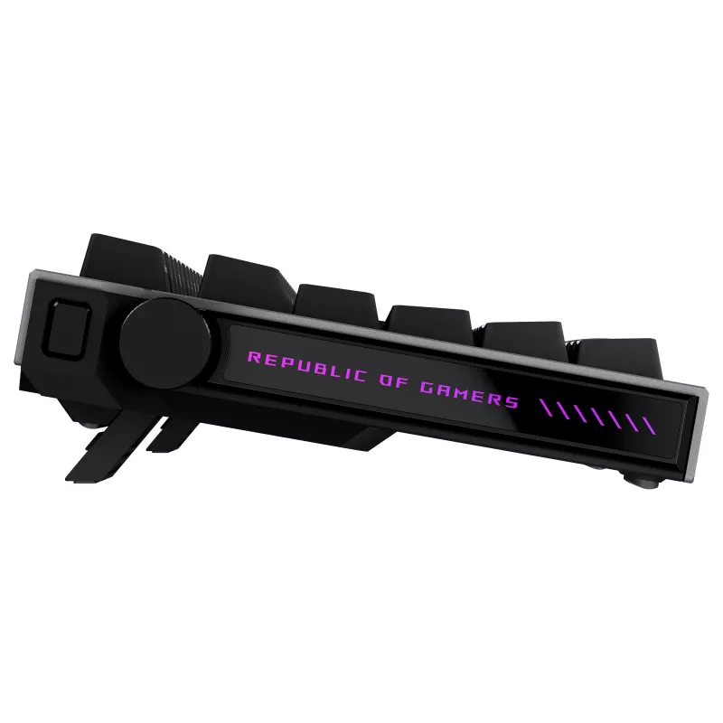 ASUS ROG Strix Morph 96 Wireless Gaming Keyboard, 96% Layout, ROG NX Snow Switches, Hot-Swappable, Tri-Mode Connectivity, Schwarz