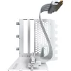 MONTECH Vertical GPU Mounting Kit PCIe 4.0 Riser Cable White 20cm
