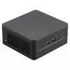 ASUS NUC 13 Pro Tall Kit RNUC13L3HV500000I - Barebone - Mini-PC - Intel Core i5-1350P - Ohne RAM - Ohne Speicher - Intel Iris Xe Graphics - Wi-Fi 6E - Bluetooth 5.3 - 2.5GbE - vPro - Schwarz