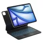 Inateck Tastaturhülle mit Trackpad für iPad Pro 11 Zoll und iPad Air 10,9 Zoll (4./5. Generation), QWERTZ-Layout, Schwarz
