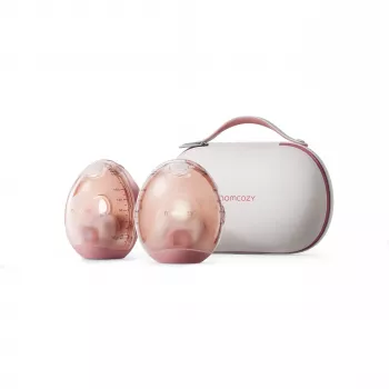 MOMCOZY AIR 1 Ultra-Slim Wearable Breast Pump, BP335 - Hands-Free, Wireless, 2 Modi, 9 Stufen, 150ml