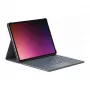 Inateck Tastatur für iPad Air 13-Zoll / iPad Pro 12,9-Zoll, QWERTZ-Layout, Space Grau, Bluetooth 5.2, hintergrundbeleuchtet, mit Trackpad