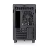 Thermaltake TR200 WS Super Mini Tower Gehäuse, Schwarz/Holz, gehärtetes Glas