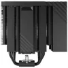 TRYX TURRIS T620 CPU Air Cooler, Dual-Tower, mit 5-Zoll-Display - 140mm, Schwarz