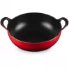 Le Creuset Schmortopf aus Gusseisen Balti-Gericht 24 cm Kirschrot