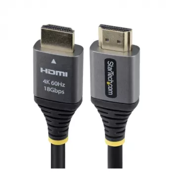 StarTech.com 1.5m Premium High Speed HDMI 2.0 Kabel - 4K 60Hz - Schwarz/Silber