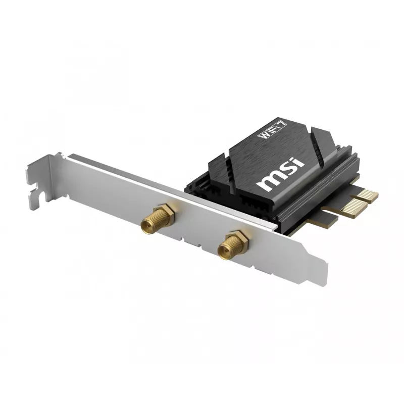 MSI Herald BE6500 WiFi 7 PCIe Netzwerkkarte