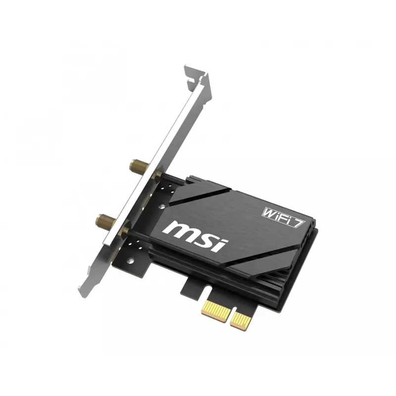 MSI Herald BE6500 WiFi 7 PCIe Netzwerkkarte