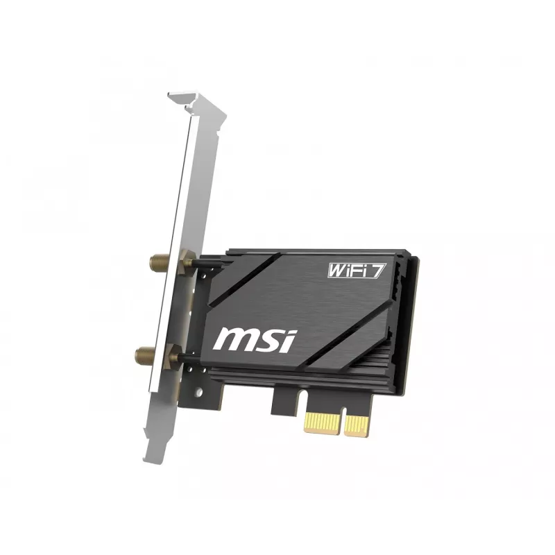MSI Herald BE6500 WiFi 7 PCIe Netzwerkkarte