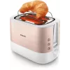 Philips Viva Collection HD2638/11 Toaster 2 Slice 950 W Rose Gold, White