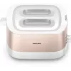 Philips Viva Collection HD2638/11 Toaster 2 Slice 950 W Rose Gold, White